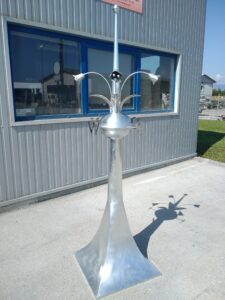 pièces d'ornements métalliques de toitures