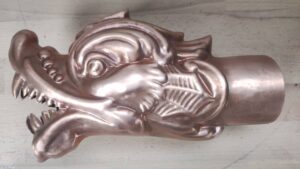 pièces d'ornements métalliques de toitures